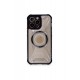 Newface iPhone 12 Pro Max Kılıf Prag Magneticsafe Kapak - Siyah