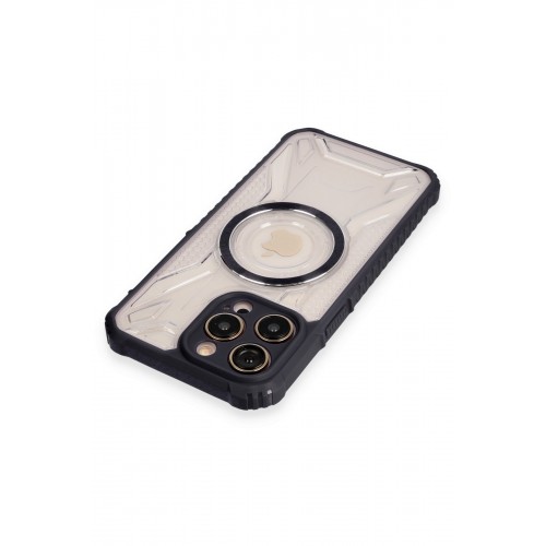 Newface iPhone 12 Pro Max Kılıf Prag Magneticsafe Kapak - Siyah Newface iPhone 12 Pro Max Kılıf Prag Magneticsafe Kapak - Siyah