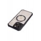 Newface iPhone 12 Pro Max Kılıf Prag Magneticsafe Kapak - Siyah