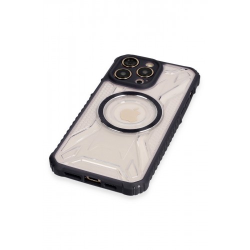 Newface iPhone 13 Pro Kılıf Prag Magneticsafe Kapak - Siyah Newface iPhone 13 Pro Kılıf Prag Magneticsafe Kapak - Siyah