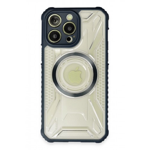 Newface iPhone 13 Pro Kılıf Prag Magneticsafe Kapak - Lacivert Newface iPhone 13 Pro Kılıf Prag Magneticsafe Kapak - Lacivert