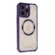 Newface iPhone 13 Pro Kılıf Prag Magneticsafe Kapak - Derin Mor Newface iPhone 13 Pro Kılıf Prag Magneticsafe Kapak - Derin Mor