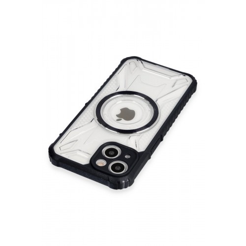 Newface iPhone 14 Kılıf Prag Magneticsafe Kapak - Siyah Newface iPhone 14 Kılıf Prag Magneticsafe Kapak - Siyah