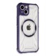 Newface iPhone 14 Kılıf Prag Magneticsafe Kapak - Derin Mor