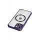 Newface iPhone 14 Kılıf Prag Magneticsafe Kapak - Derin Mor