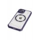 Newface iPhone 14 Kılıf Prag Magneticsafe Kapak - Derin Mor