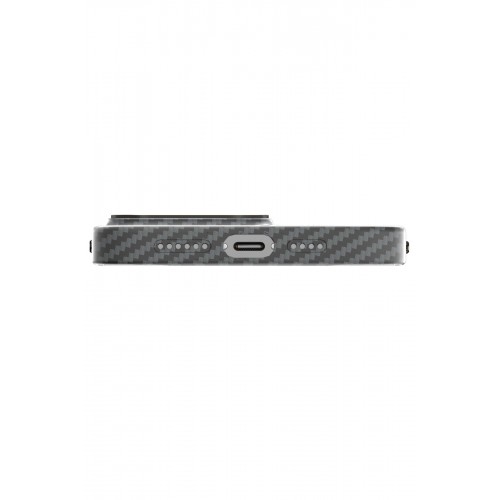 Newface iPhone 13 Pro Max Kılıf Mekanik Magsafe Kapak - Füme - 1 Newface iPhone 13 Pro Max Kılıf Mekanik Magsafe Kapak - Füme - 1