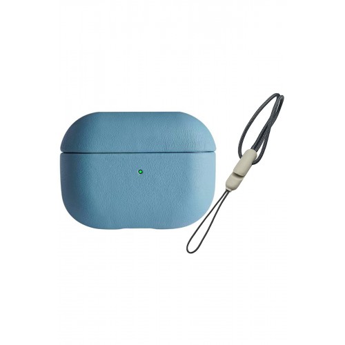 Newface Airpods 3 (3.nesil) 405 Deri Kılıf - Sierra Blue Newface Airpods 3 (3.nesil) 405 Deri Kılıf - Sierra Blue