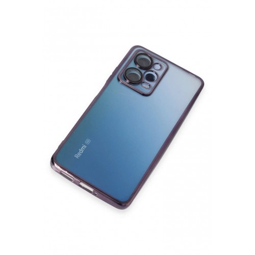 Newface Xiaomi Redmi Note 12 Pro 5G Kılıf Razer Lensli Silikon - Mor Newface Xiaomi Redmi Note 12 Pro 5G Kılıf Razer Lensli Silikon - Mor