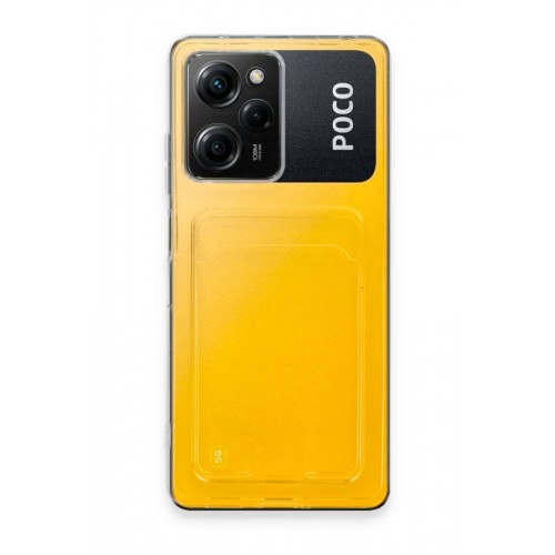 Newface Xiaomi Poco X5 Pro 5G Kılıf Kart Şeffaf Silikon - Şeffaf Newface Xiaomi Poco X5 Pro 5G Kılıf Kart Şeffaf Silikon - Şeffaf