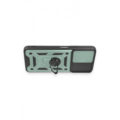 Newface Xiaomi Redmi Note 12 5G Kılıf Pars Lens Yüzüklü Silikon - Yeşil Newface Xiaomi Redmi Note 12 5G Kılıf Pars Lens Yüzüklü Silikon - Yeşil