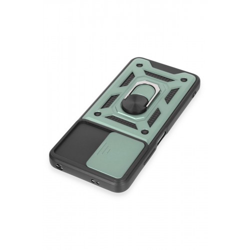 Newface Xiaomi Redmi Note 12 5G Kılıf Pars Lens Yüzüklü Silikon - Yeşil Newface Xiaomi Redmi Note 12 5G Kılıf Pars Lens Yüzüklü Silikon - Yeşil