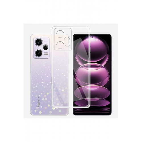 Newface Xiaomi Redmi Note 12 5G Kılıf Lüx Şeffaf Silikon Newface Xiaomi Redmi Note 12 5G Kılıf Lüx Şeffaf Silikon