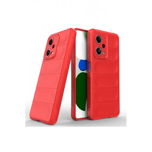 Newface Xiaomi Redmi Note 12 5G Kılıf Optimum Silikon - Kırmızı Newface Xiaomi Redmi Note 12 5G Kılıf Optimum Silikon - Kırmızı
