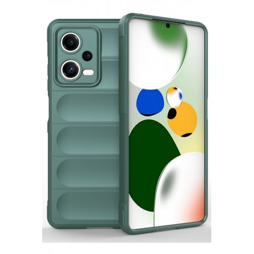 Newface Xiaomi Redmi Note 12 5G Kılıf Optimum Silikon - Koyu Yeşil Newface Xiaomi Redmi Note 12 5G Kılıf Optimum Silikon - Koyu Yeşil