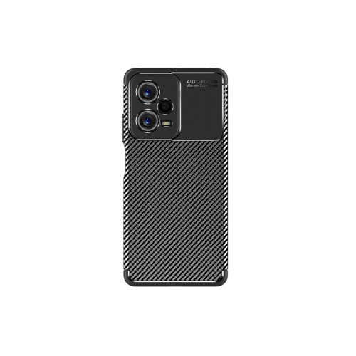 Newface Xiaomi Redmi Note 12 5G Kılıf Focus Karbon Silikon - Siyah Newface Xiaomi Redmi Note 12 5G Kılıf Focus Karbon Silikon - Siyah