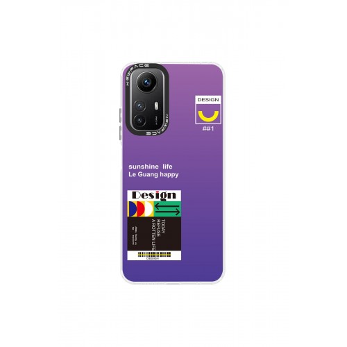 Newface Xiaomi Redmi Note 12S Kılıf Estoril Desenli Kapak - Estoril - 4