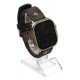 Newface Apple Watch Ultra 49mm NL18 Deri Kordon - Kahverengi Newface Apple Watch Ultra 49mm NL18 Deri Kordon - Kahverengi