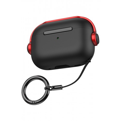 Newface Airpods 3 (3.nesil) Cool Kılıf - Siyah-Kırmızı Newface Airpods 3 (3.nesil) Cool Kılıf - Siyah-Kırmızı