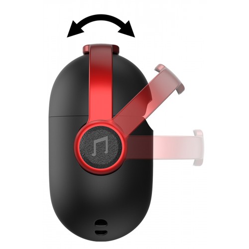 Newface Airpods 3 (3.nesil) Cool Kılıf - Siyah-Kırmızı Newface Airpods 3 (3.nesil) Cool Kılıf - Siyah-Kırmızı