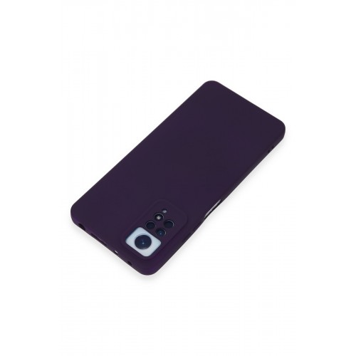 Newface Xiaomi Redmi Note 12 Pro 4G Kılıf Nano içi Kadife Silikon - Mor Newface Xiaomi Redmi Note 12 Pro 4G Kılıf Nano içi Kadife Silikon - Mor