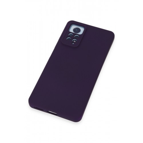 Newface Xiaomi Redmi Note 12 Pro 4G Kılıf Nano içi Kadife Silikon - Mor Newface Xiaomi Redmi Note 12 Pro 4G Kılıf Nano içi Kadife Silikon - Mor