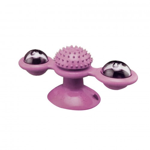 Kedi Oyuncağı Vantuzlu Yel Değirmeni Pembe Kedi Oyuncağı Vantuzlu Yel Değirmeni Pembe