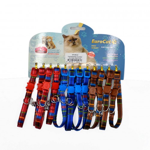 EuroCat Kedi Boy. Tas. Ekose Des.10mm28cm (12 Li) EuroCat Kedi Boy. Tas. Ekose Des.10mm28cm (12 Li)