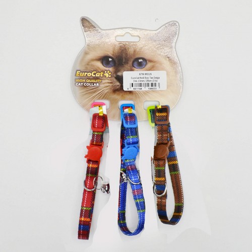 EuroCat Kedi Boy. Tas. Ekose Des.10mm28cm (3 Lü) EuroCat Kedi Boy. Tas. Ekose Des.10mm28cm (3 Lü)