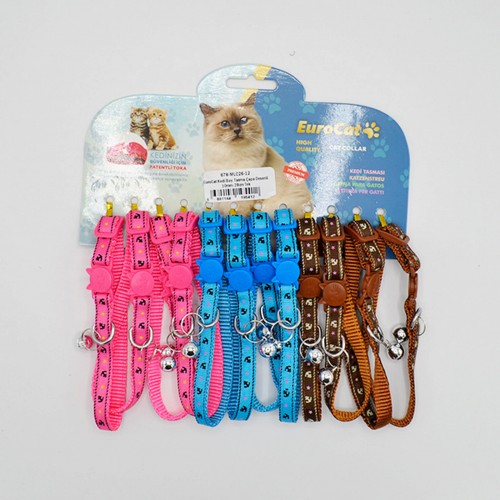 EuroCat Kedi Boy. Tasma Çapa Desenli 10mm-28cm 12 EuroCat Kedi Boy. Tasma Çapa Desenli 10mm-28cm 12