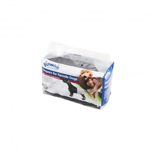 Pawise Köpek Alt Bağlama Bezi XL Boy Siyah 12 Adet Pawise Köpek Alt Bağlama Bezi XL Boy Siyah 12 Adet
