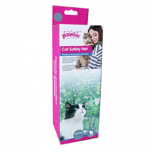 Pawise Balkon Kedi Koruma Şeffaf Ağ 8x3M Pawise Balkon Kedi Koruma Şeffaf Ağ 8x3M