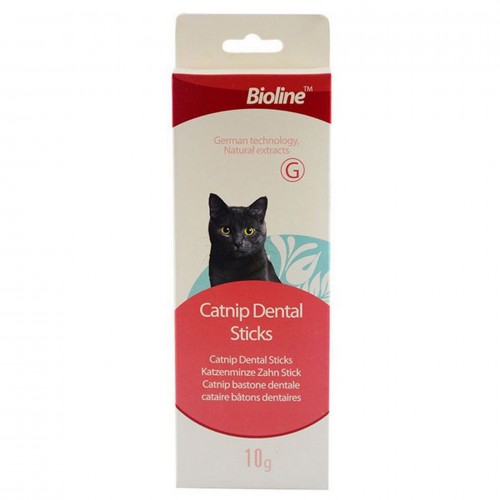 Bioline Tartar Önleyici Catnipli Dental Kedi Çubukları Bioline Tartar Önleyici Catnipli Dental Kedi Çubukları