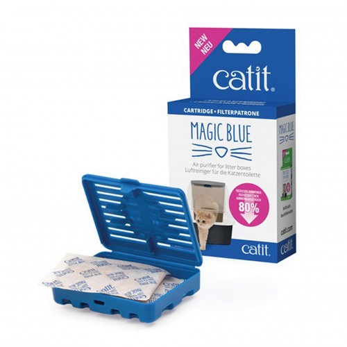 Catit Magic Blue Tuvalet Kabı Koku Giderici Catit Magic Blue Tuvalet Kabı Koku Giderici