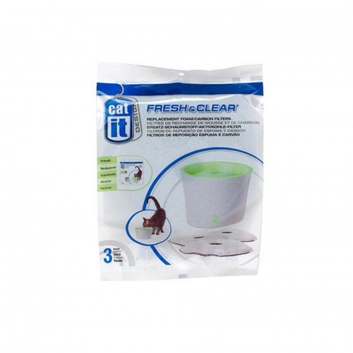 Catit Sünger ve Karbon Filtre 55600 İçin (3 Lü) Catit Sünger ve Karbon Filtre 55600 İçin (3 Lü)