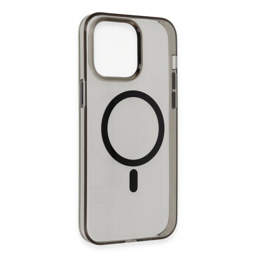 Newface iPhone 13 Pro Max Kılıf Tron Şeffaf Magsafe Kapak - Siyah Newface iPhone 13 Pro Max Kılıf Tron Şeffaf Magsafe Kapak - Siyah