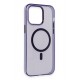 Newface iPhone 14 Pro Kılıf Tron Şeffaf Magsafe Kapak - Derin Mor Newface iPhone 14 Pro Kılıf Tron Şeffaf Magsafe Kapak - Derin Mor