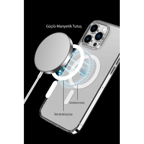 Newface iPhone 14 Pro Max Kılıf Tron Şeffaf Magsafe Kapak - Şeffaf Newface iPhone 14 Pro Max Kılıf Tron Şeffaf Magsafe Kapak - Şeffaf