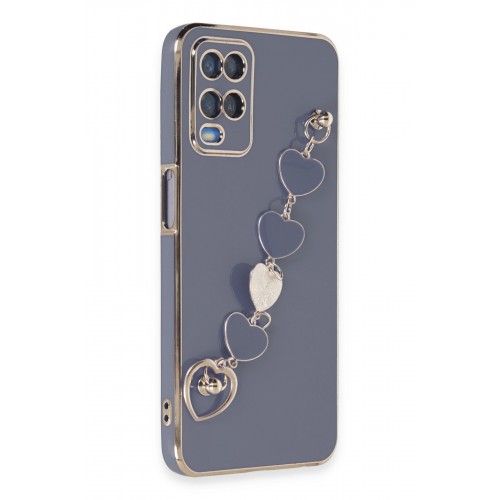 Newface Oppo A54 4G Kılıf Esila Silikon - Gri Newface Oppo A54 4G Kılıf Esila Silikon - Gri