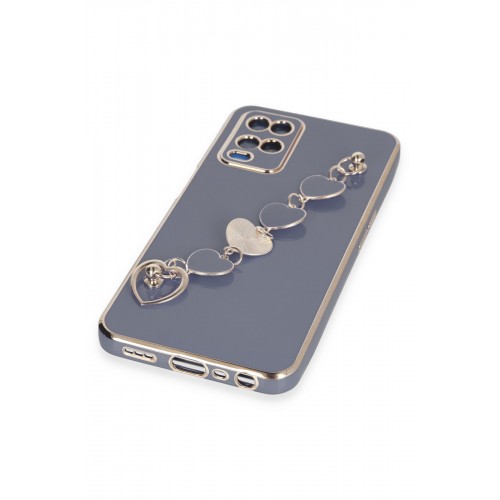 Newface Oppo A54 4G Kılıf Esila Silikon - Gri Newface Oppo A54 4G Kılıf Esila Silikon - Gri