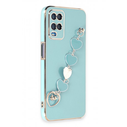 Newface Oppo A54 4G Kılıf Esila Silikon - Su Yeşili Newface Oppo A54 4G Kılıf Esila Silikon - Su Yeşili