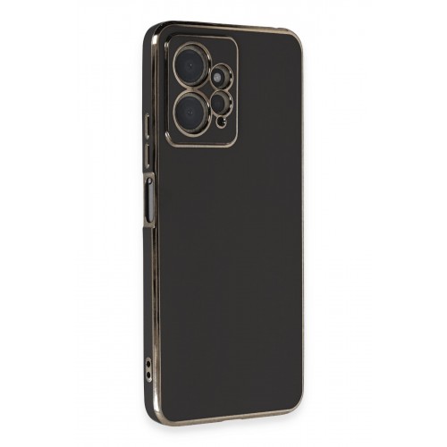 Newface Xiaomi Redmi Note 12 4G Kılıf Volet Silikon - Siyah Newface Xiaomi Redmi Note 12 4G Kılıf Volet Silikon - Siyah