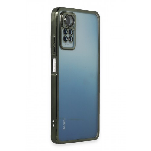 Newface Xiaomi Redmi Note 12 Pro 4G Kılıf Razer Lensli Silikon - Yeşil Newface Xiaomi Redmi Note 12 Pro 4G Kılıf Razer Lensli Silikon - Yeşil