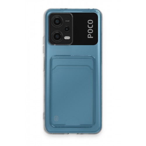 Newface Xiaomi Poco X5 5G Kılıf Kart Şeffaf Silikon - Şeffaf Newface Xiaomi Poco X5 5G Kılıf Kart Şeffaf Silikon - Şeffaf