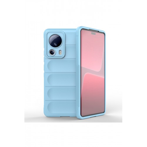 Newface Xiaomi Mi 13 Lite Kılıf Optimum Silikon - Sky Blue Newface Xiaomi Mi 13 Lite Kılıf Optimum Silikon - Sky Blue