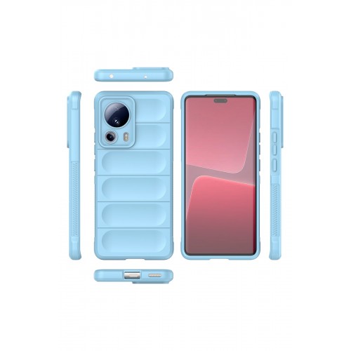 Newface Xiaomi Mi 13 Lite Kılıf Optimum Silikon - Sky Blue Newface Xiaomi Mi 13 Lite Kılıf Optimum Silikon - Sky Blue