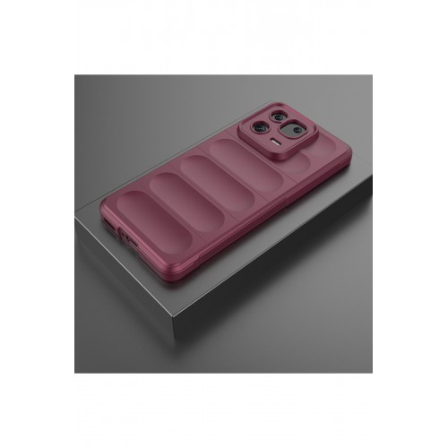 Newface Xiaomi Mi 13 Pro Kılıf Optimum Silikon - Bordo Newface Xiaomi Mi 13 Pro Kılıf Optimum Silikon - Bordo