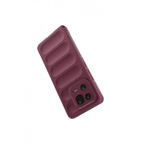Newface Xiaomi Mi 13 Pro Kılıf Optimum Silikon - Bordo Newface Xiaomi Mi 13 Pro Kılıf Optimum Silikon - Bordo