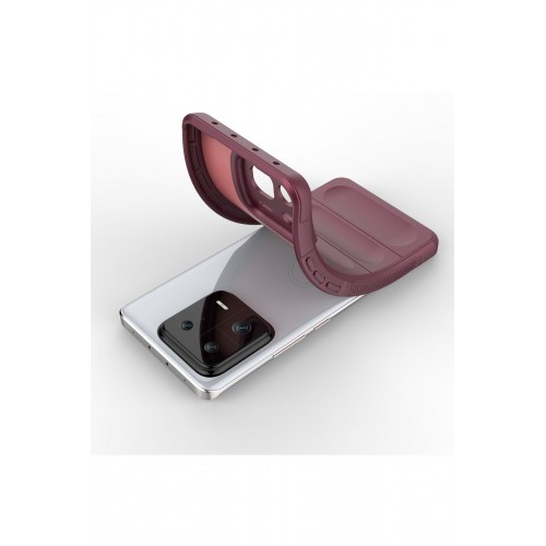 Newface Xiaomi Mi 13 Pro Kılıf Optimum Silikon - Bordo Newface Xiaomi Mi 13 Pro Kılıf Optimum Silikon - Bordo