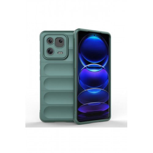 Newface Xiaomi Mi 13 Pro Kılıf Optimum Silikon - Koyu Yeşil Newface Xiaomi Mi 13 Pro Kılıf Optimum Silikon - Koyu Yeşil